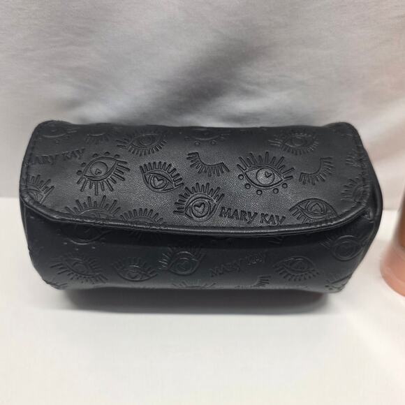 NEW Mary Kay Spa Collection Satin Hands Hand Cream, Black Round Cosmetic Bag - Picture 2 of 8